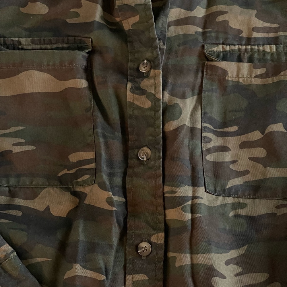 Sanctuary Camo Button Down Top - image 3